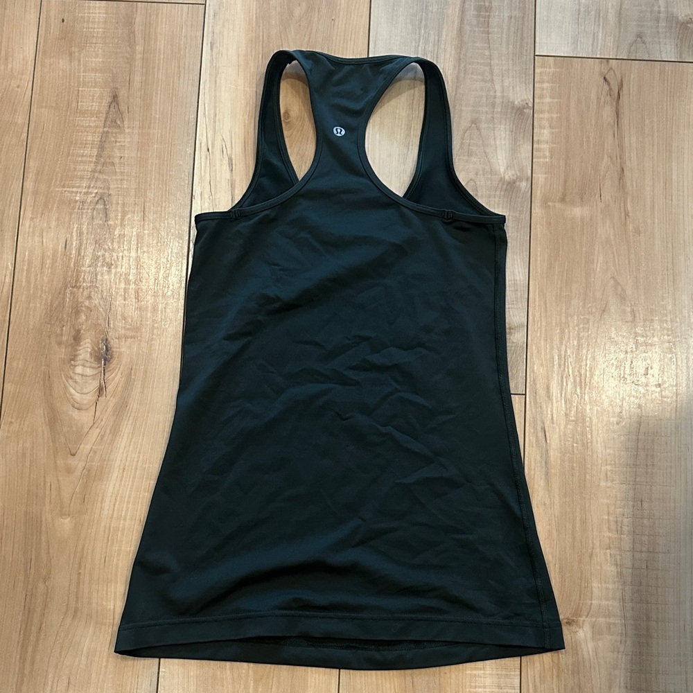 Lululemon dark green Women's Tank Top